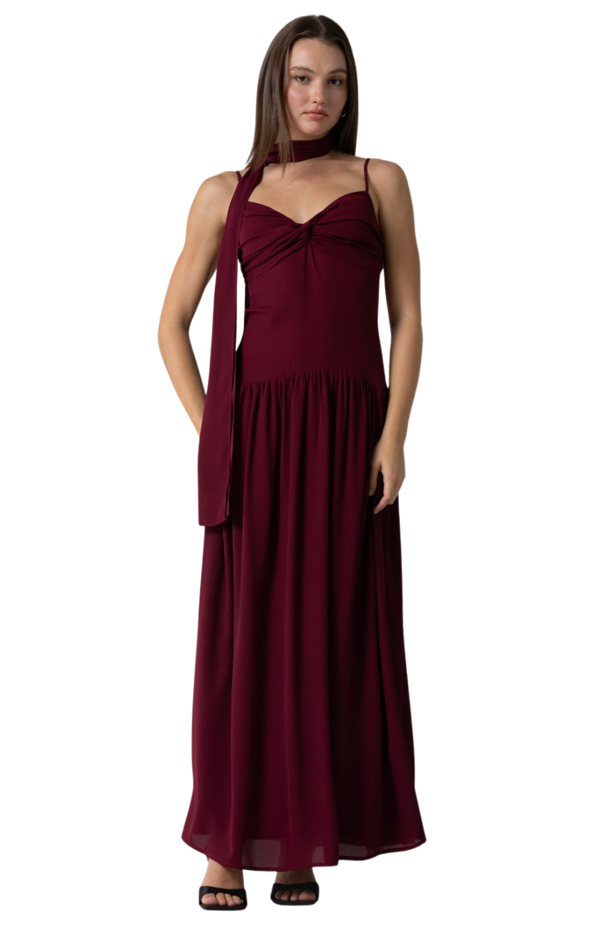 Chianti Crush Maxi Dress