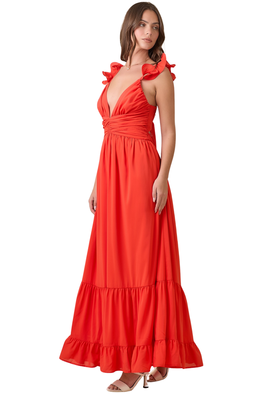 Flamenco Bloom Maxi Dress