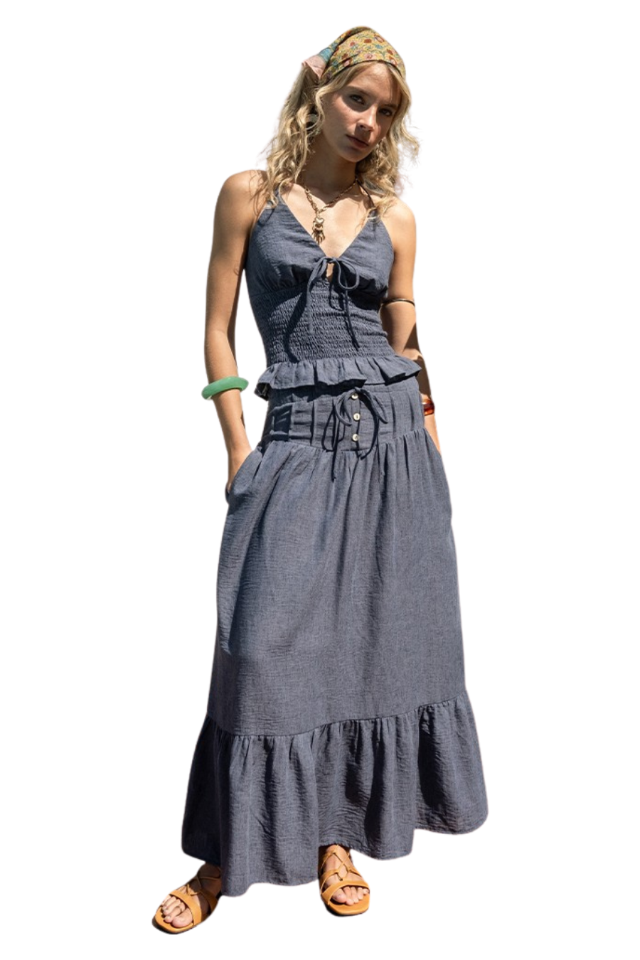 Coastal Escape Smocked Set