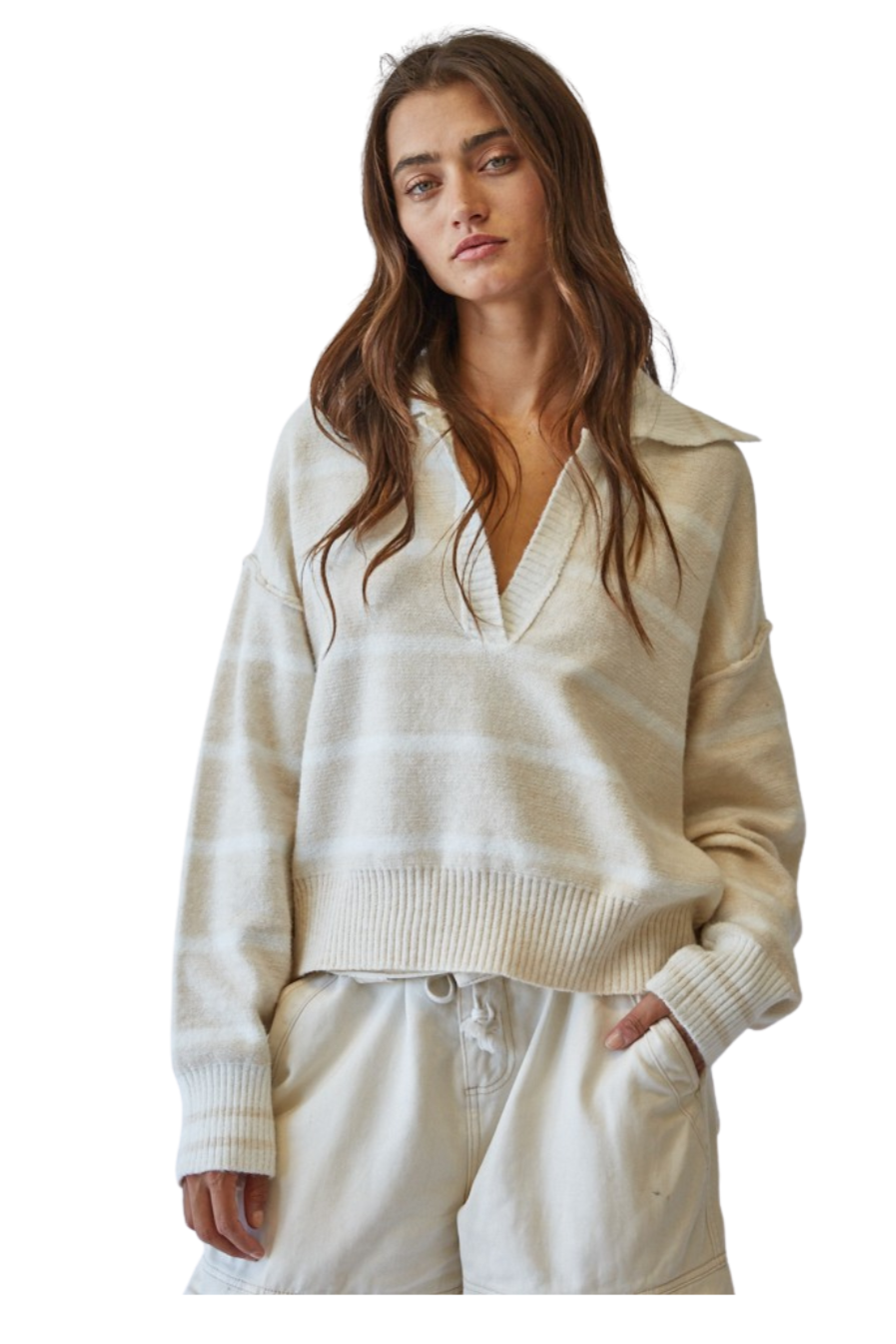 Anette Polo Knit Sweater