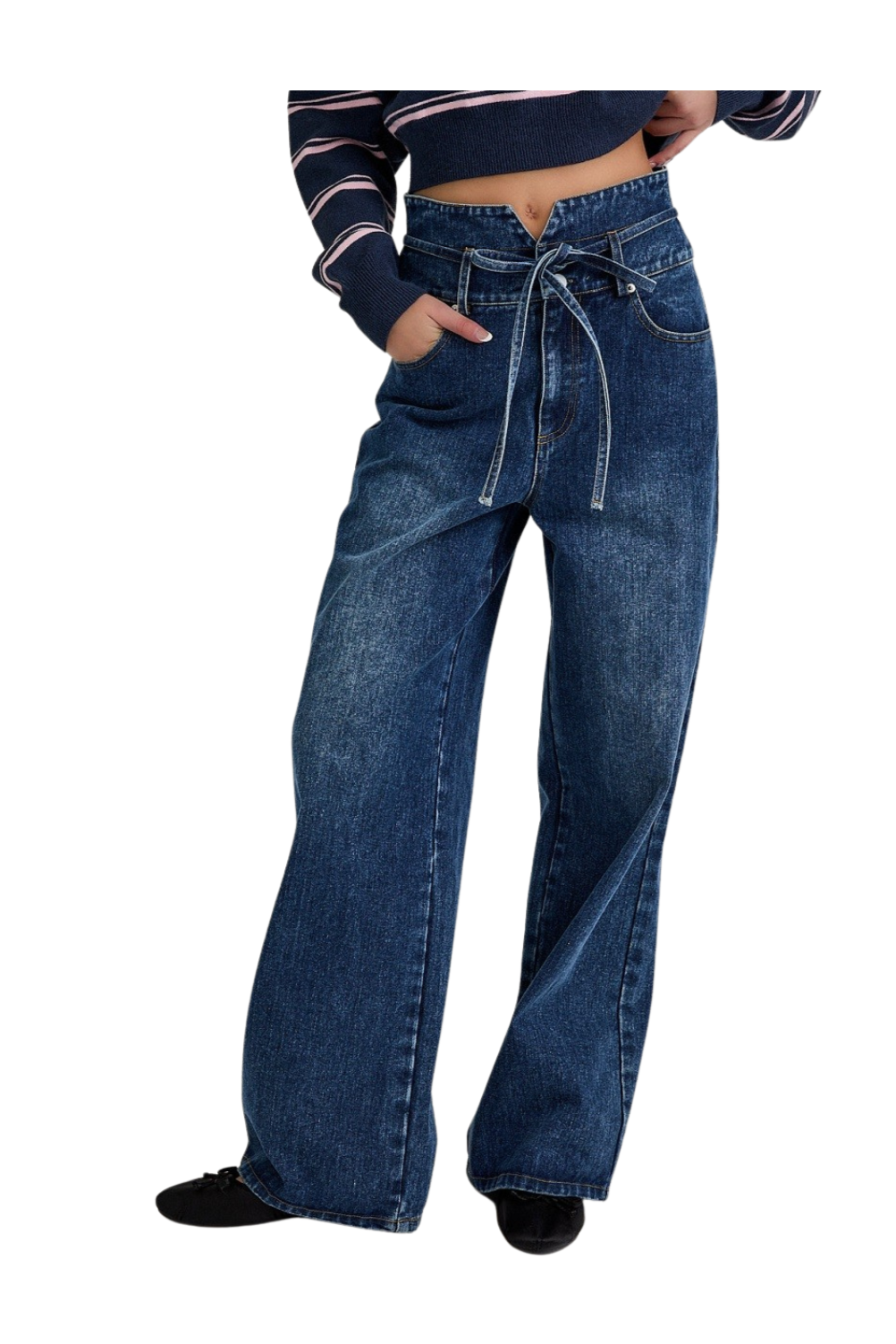 Willa Paperbag Denim (Pre-Order)