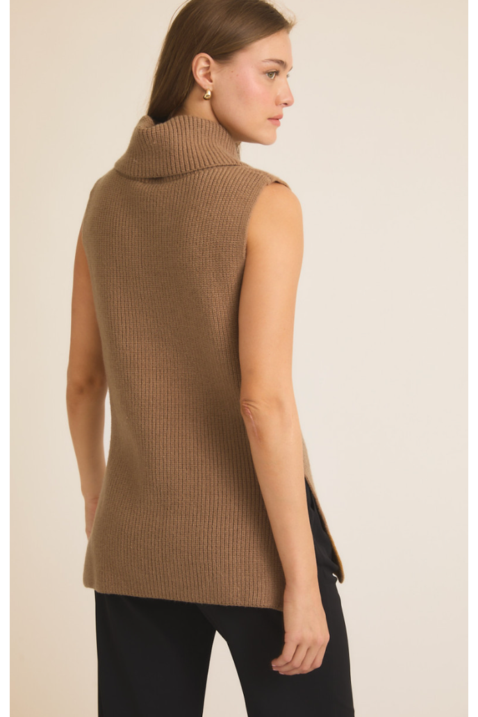 Turtleneck Sweater Vest