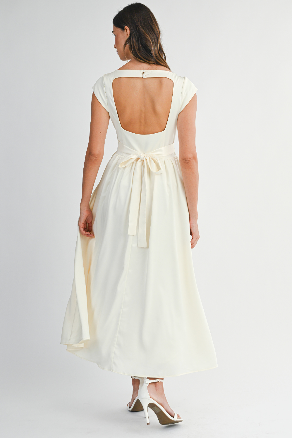 Ava Satin Dress