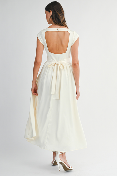 Ava Satin Dress