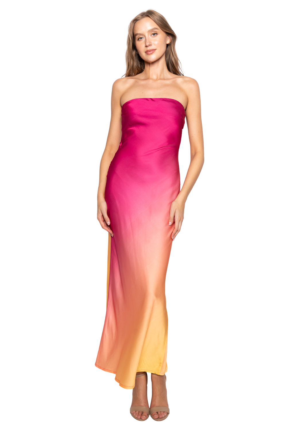 maxi slip dress satin Grace Loves Lace Classic Slip Dusk