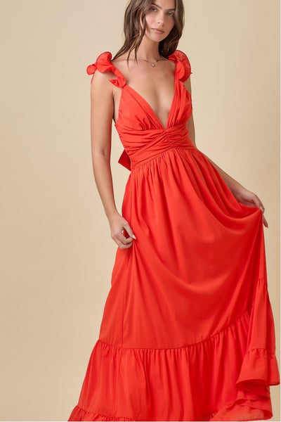 Flamenco Bloom Maxi Dress