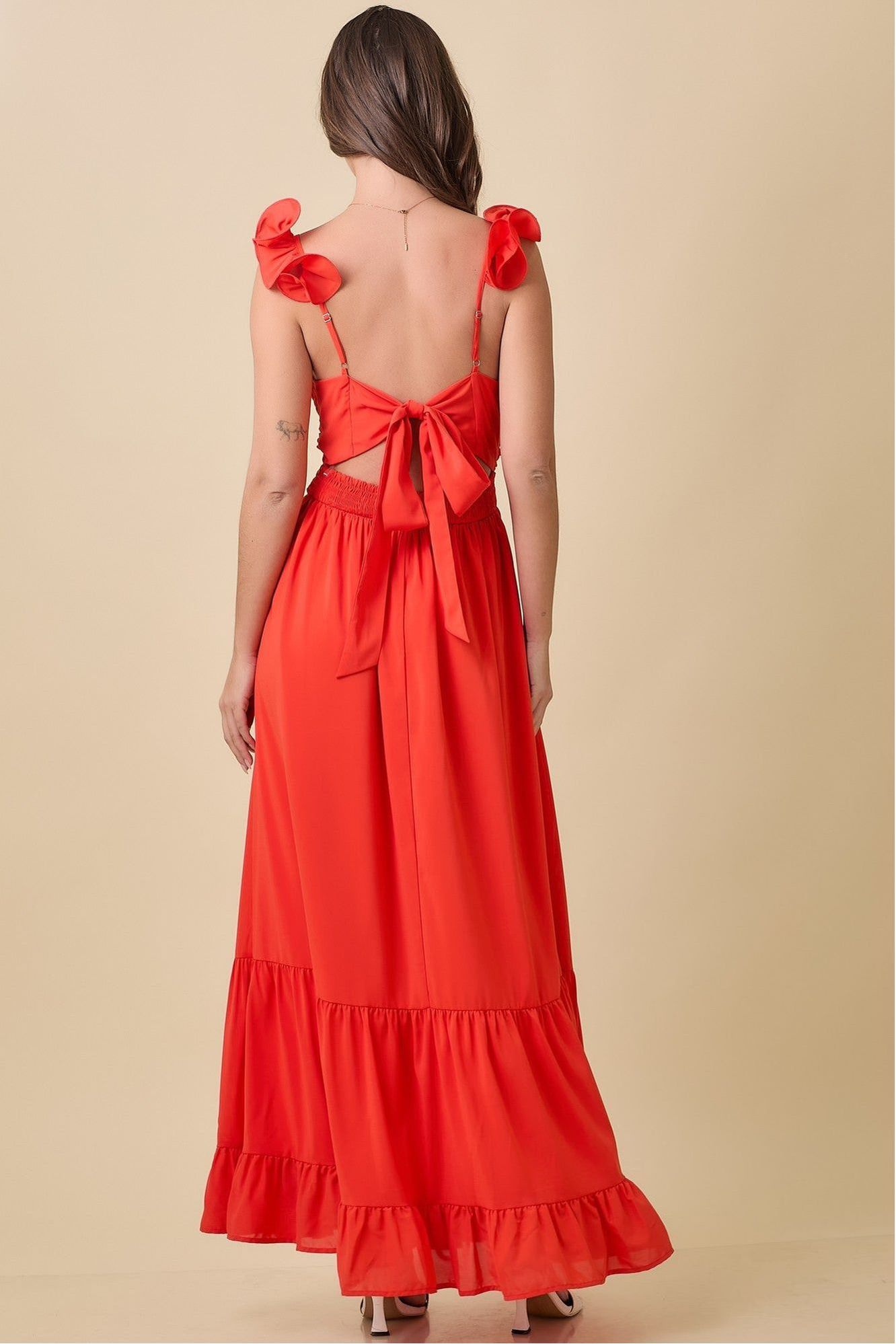 Flamenco Bloom Maxi Dress