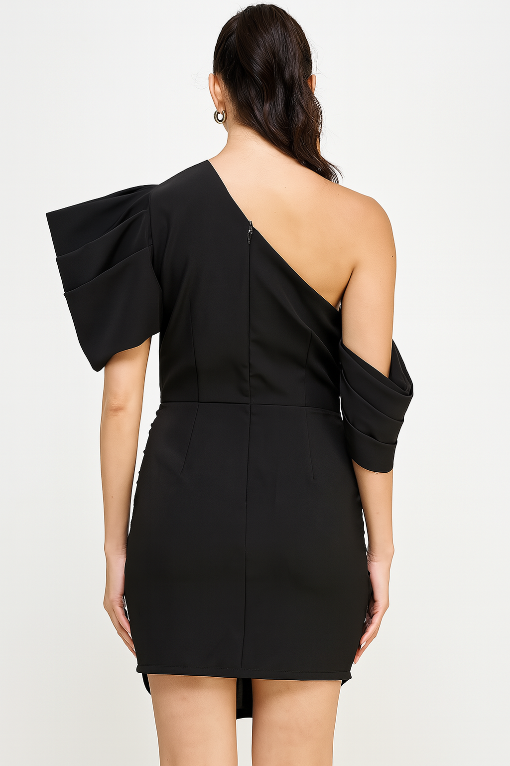 After Hours One-Shoulder Mini Dress