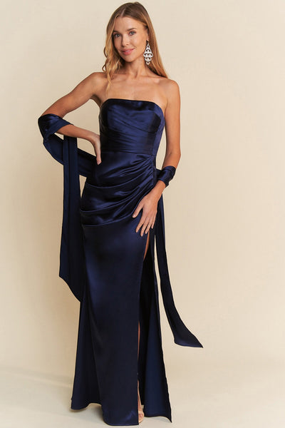 Isla Navy Gown