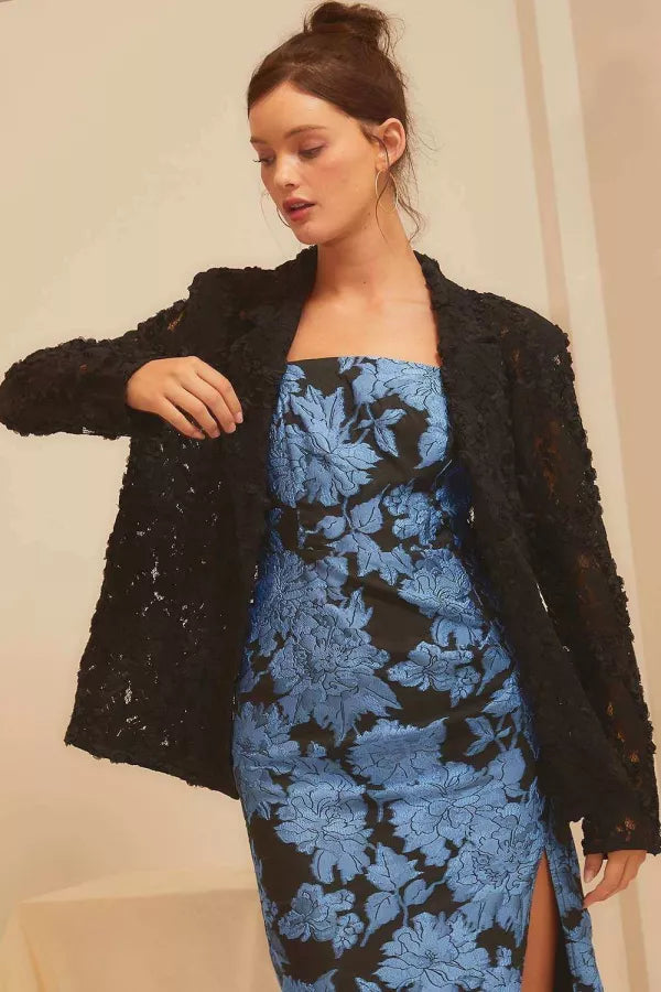 Black Lace Blazer