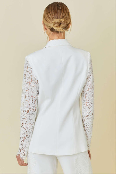 Moonlight Lace Blazer