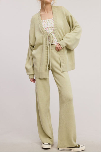 Pistachio Knit Set